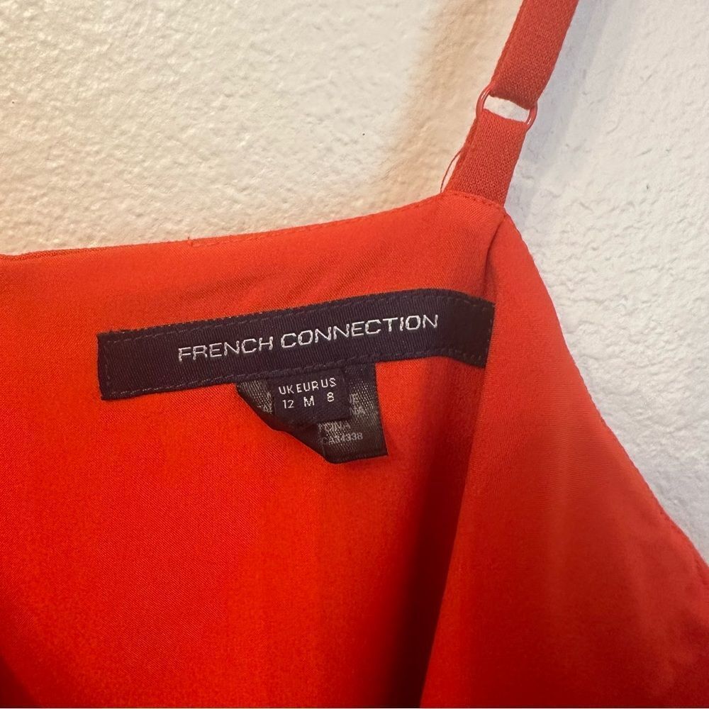 French Connection Orangish Red Dress - Picture 2 of 3